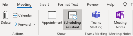 Check your colleagues' meetings in Outlook - image 2